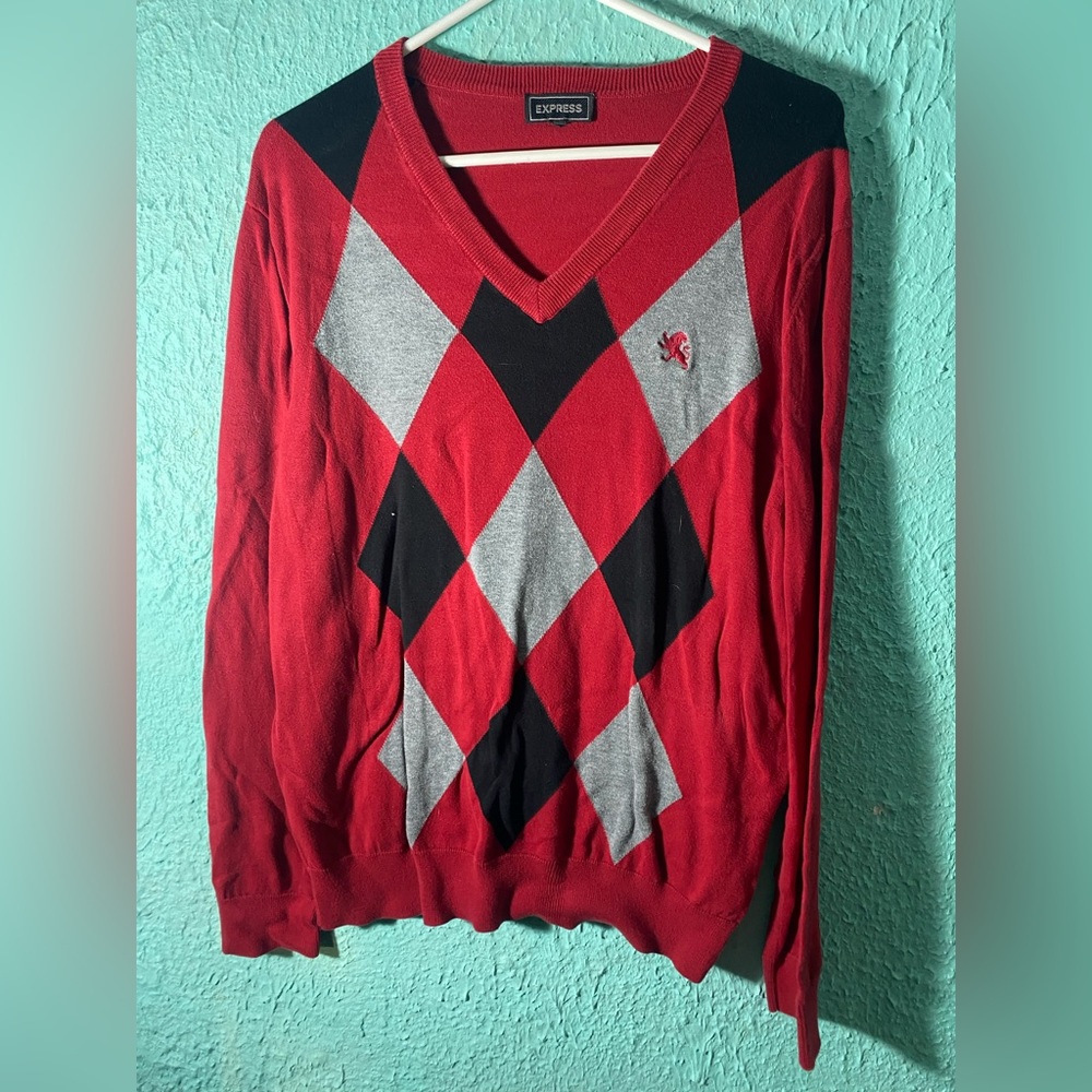Express Red Sweater Men’s